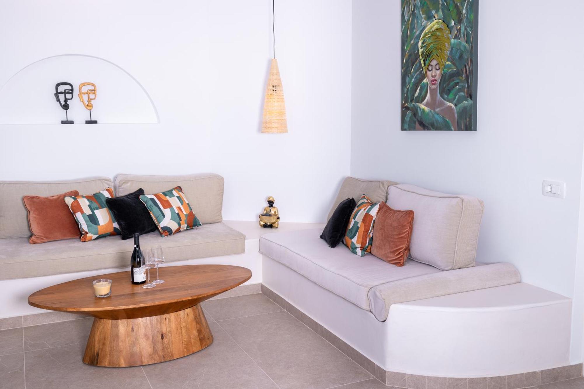 Sn Santorini Apartments Камари Экстерьер фото
