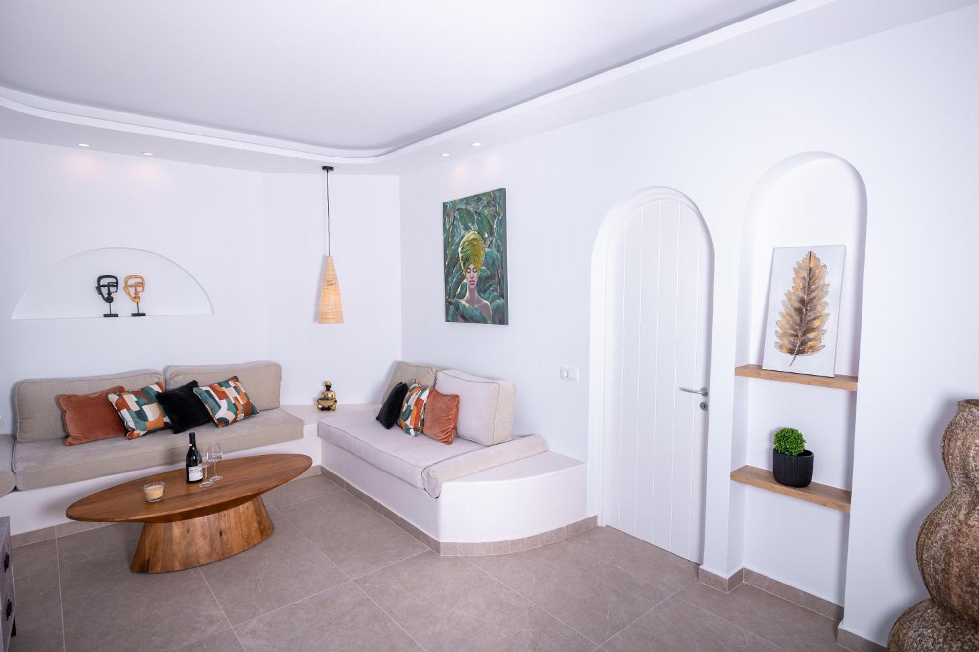 Sn Santorini Apartments Камари Экстерьер фото