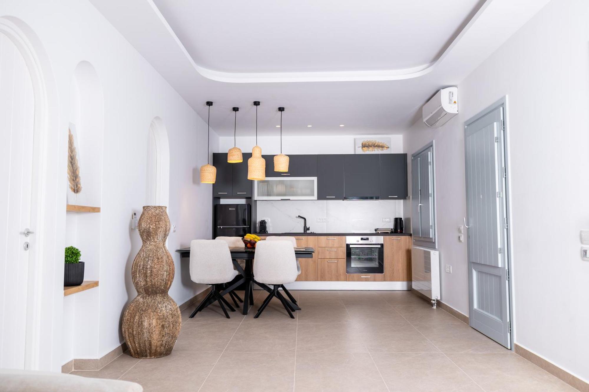 Sn Santorini Apartments Камари Экстерьер фото